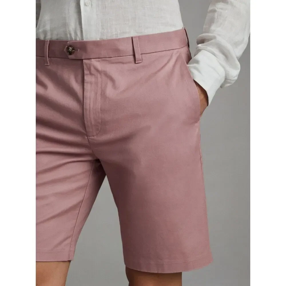 REISS Men's Wicket Chino Shorts